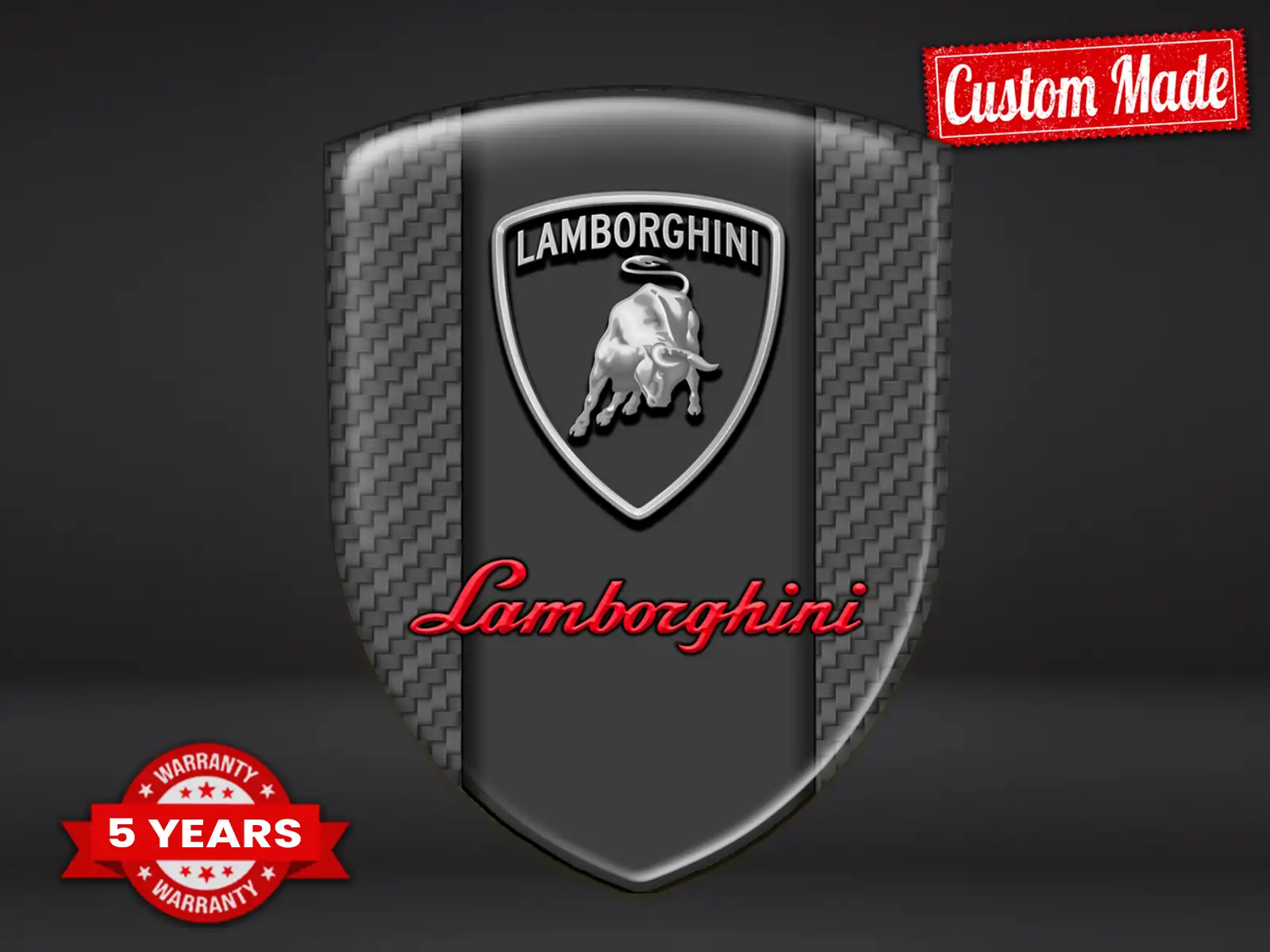 Lamborghini Pegatinas Traseras Camiones Edición Lujo Universal